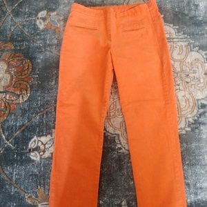 Size 10 Orange Crewcuts Corduroy Pants